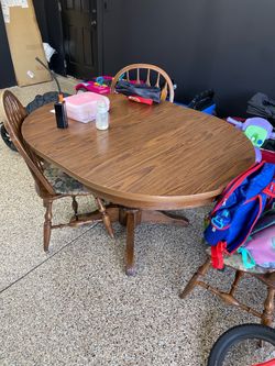 Free dining kitchen table with chairs