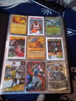 Mixed Trading Card Lot – NBA, Pokemon, Disney