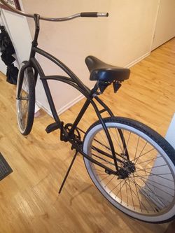 Beach cruiser size 26 matte black