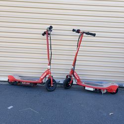 Razor Electric Scooters  2 For $100 OBO 