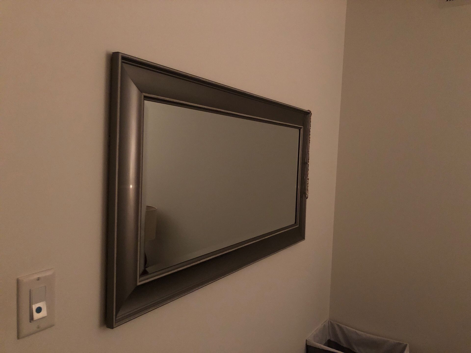 Wall Silver mirror