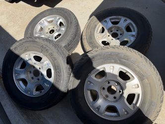 01-06 Chevrolet Silverado 17” Wheels & Tires