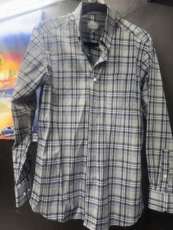 Berkley Jensen Men's Plaid Button-Down Shirt
