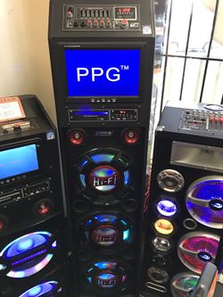 PPG DVD Karaoke Speaker 🔊 🎤