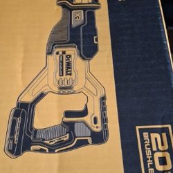 Brand New Dewalt 20v Xr Brushless Sawzall Tool Only Sealed Box $110