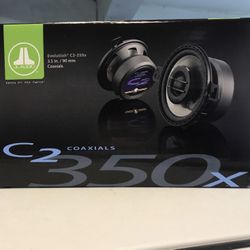 JL Audio 3.5 Inch Speakers C2-350x Brand New 