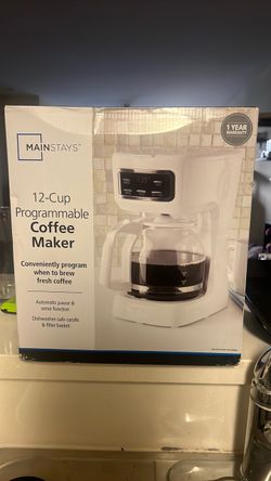 Mainstays 12-Cup Programmable Coffee Maker