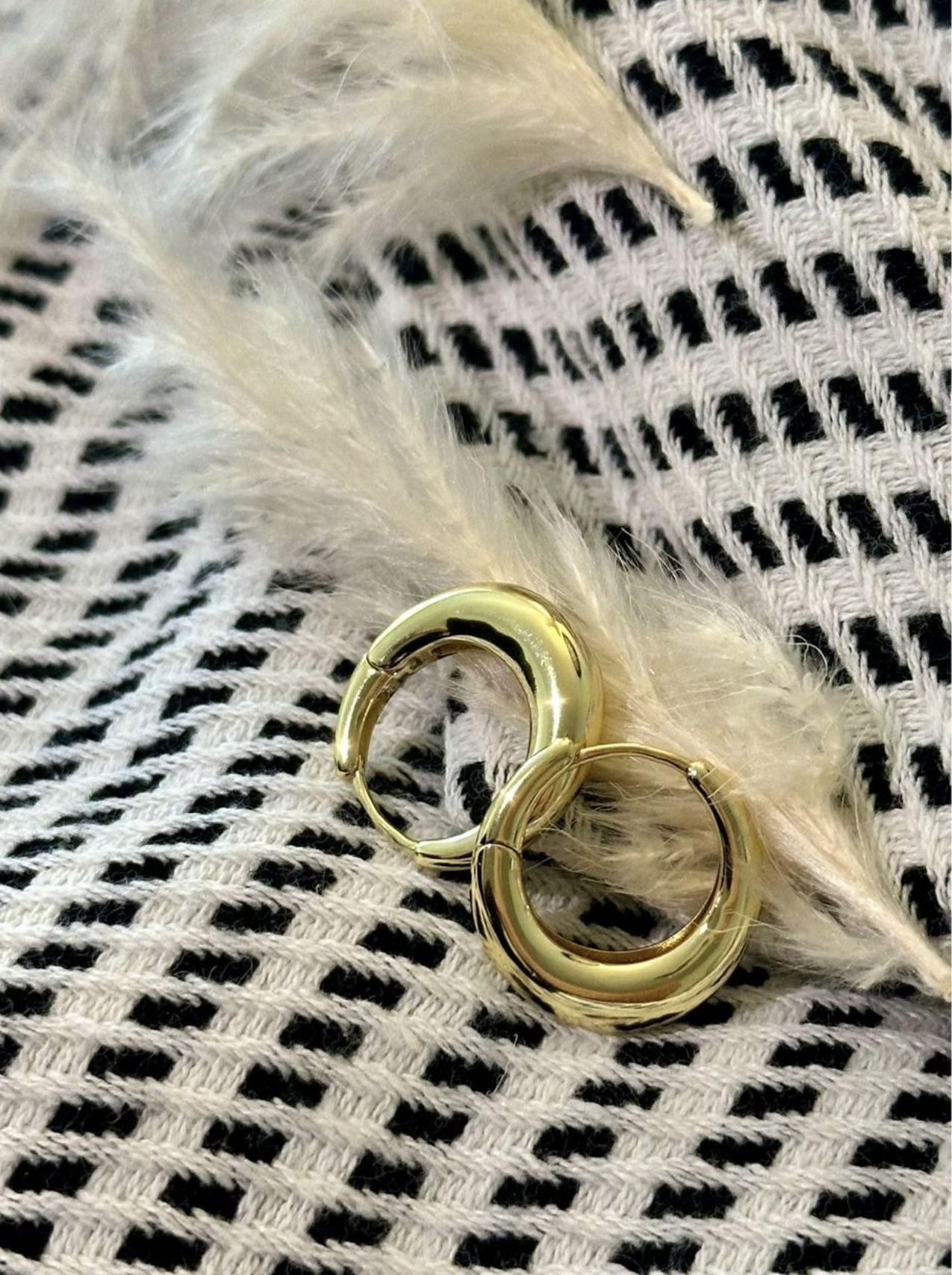 14K Gold Plated Hoop Earring💫