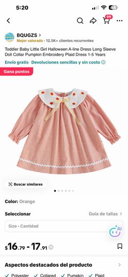 Pumking dress