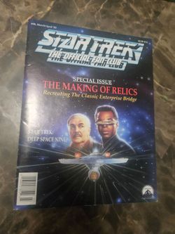 Star Trek Official Fan Club Magazine #90 1993