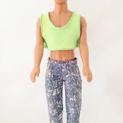 Ken Doll in Jumpsuit & Shoes 1983