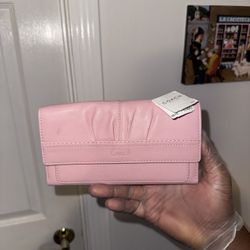 Pink Coach Wallet