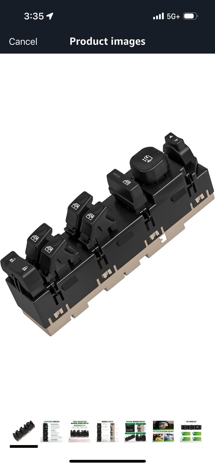 Driver Door Switch 2003 Chevy Tahoe