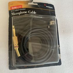 New Microphone Cable.