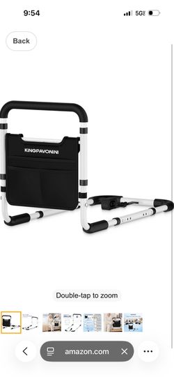 Bed Side Assiet Handle Bar Satet. trap, Fit King, Queen ,. Twin