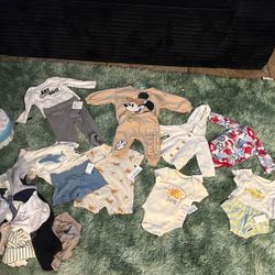Baby Clothes & Diapers 