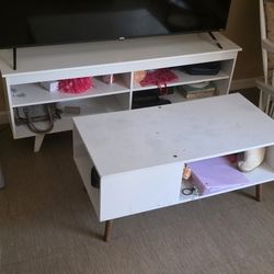 Coffee Table And TV Stand