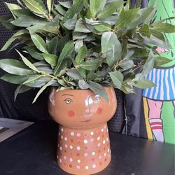 LARGE Opalhouse Planter With Faux Plant