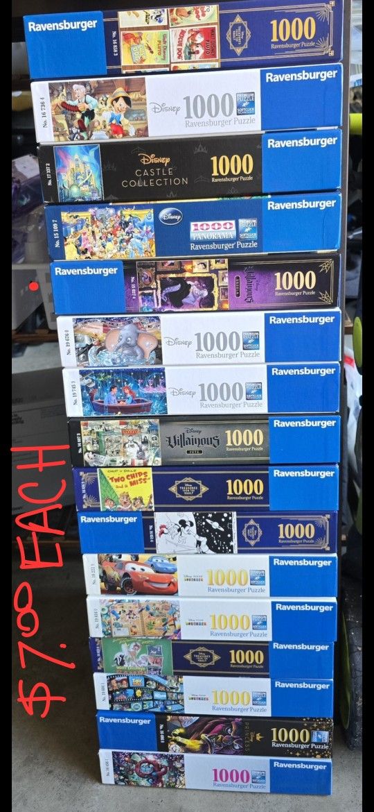 Puzzles - Disney Ravensburger 1000 Pieces