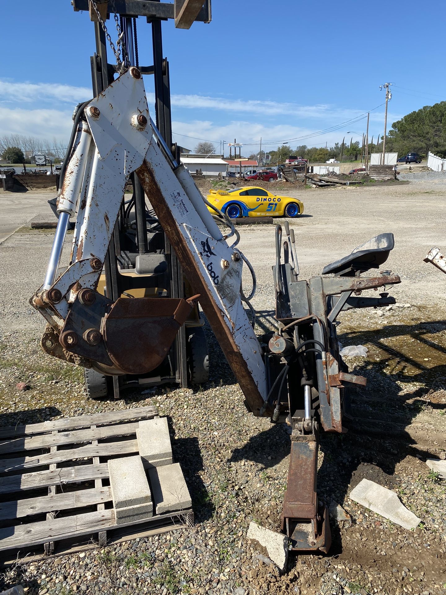 Backhoe for Bobcat Model 911