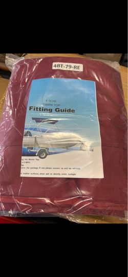 4Bow Boat Pontoon Replacement Bimini top cover