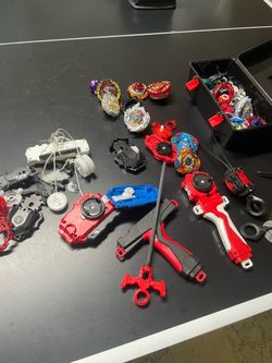 Bay blades.  Everything good condition except all the launchers