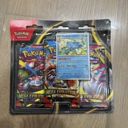 Golduck Mega Evolution 3 Pack Blister