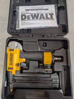 DEWALT 18-Gauge Pneumatic Brad Nailer