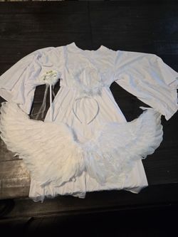 Halloween girls ángel costume