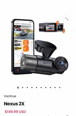 Vantrue car dash cam Nexus