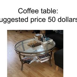 Coffee table PICK UP ONLY