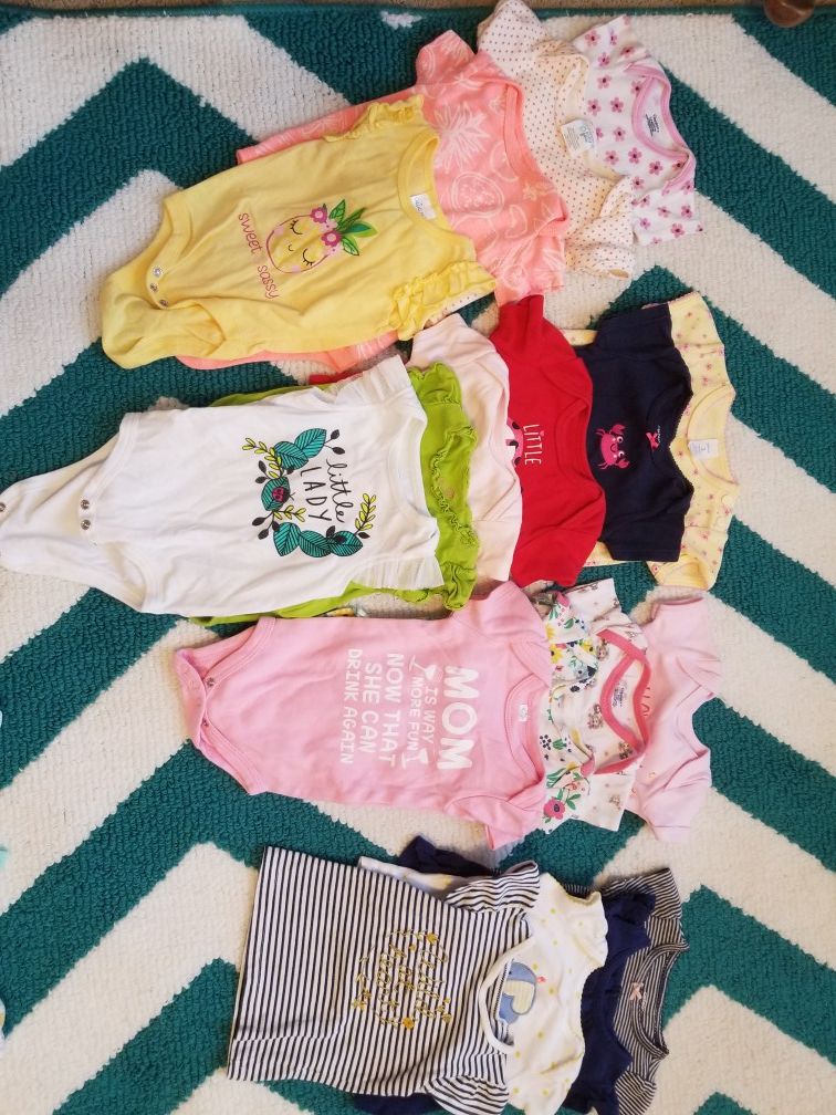 0-3 month baby girl bundle