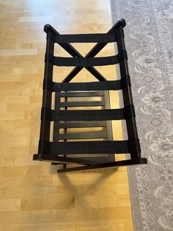 Bamboo Luggage Rack