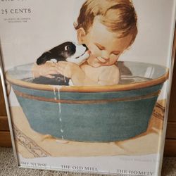       1932 Good Housekeeping Poster, 30 X 20 Metal Frame