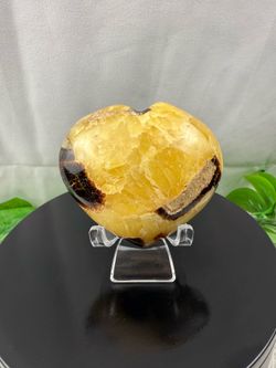 Crystal Septarian Heart