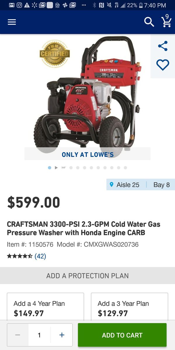 craftsman 2800 psi pressure washer with honda engine craftsman 2800 psi pressure washer with honda engine