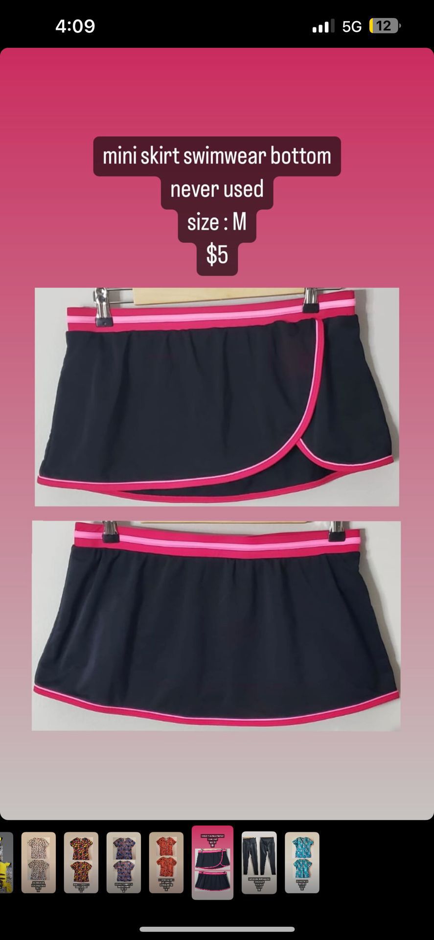 skirts/swimming bottoms