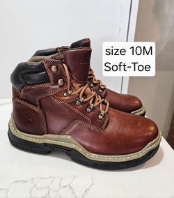 Wolverine Soft-Toe Work Boots Size 10M