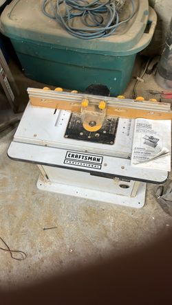 Craftsman router table