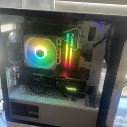 White Gaming RGB PC