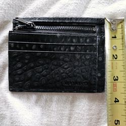 Men's Leather Wallet All Saints Vintage Crocodile