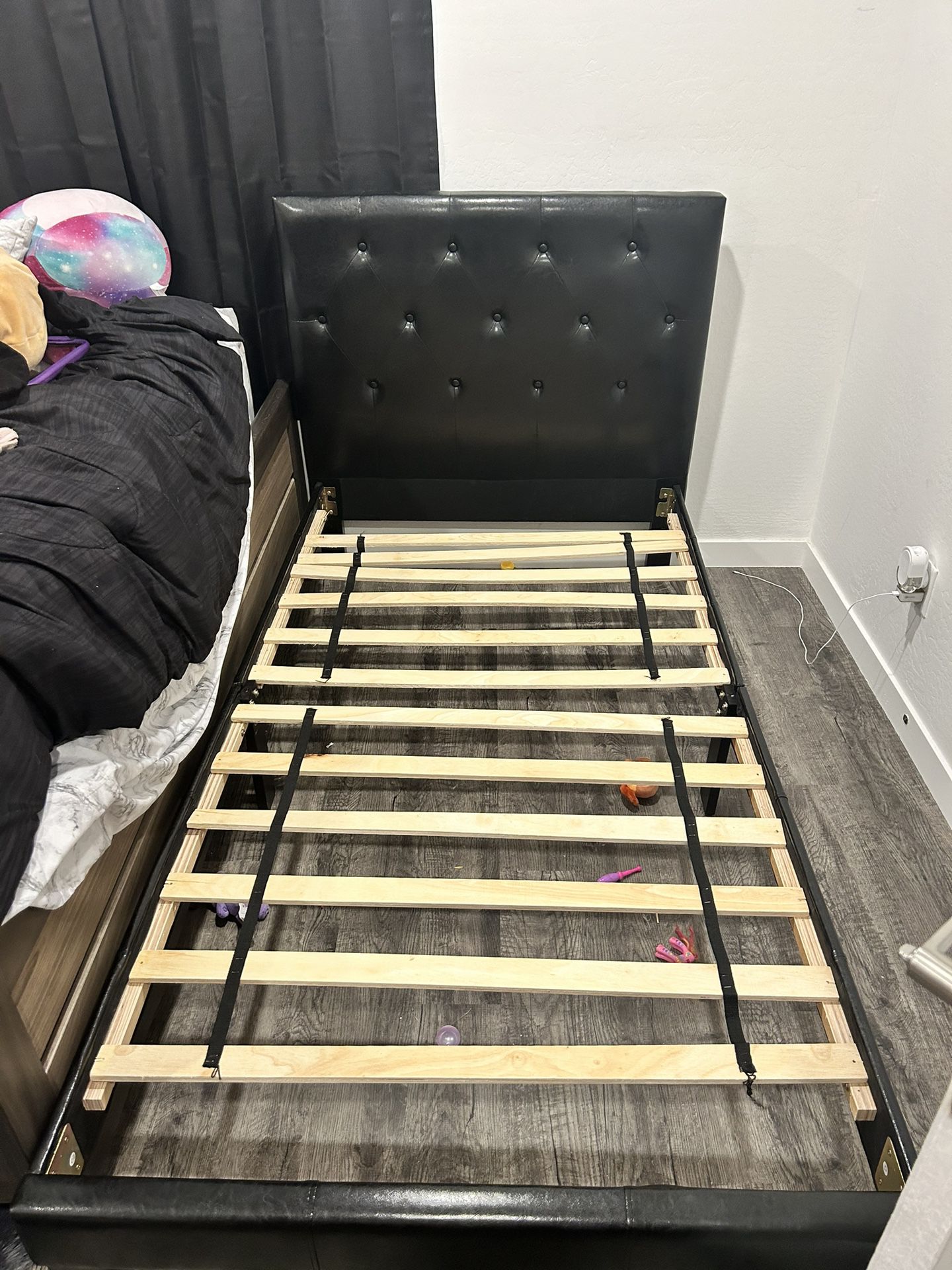 Twin Bed Frame With Slats