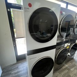 $1249 LG WashTower Stacked SMART Laundry Center