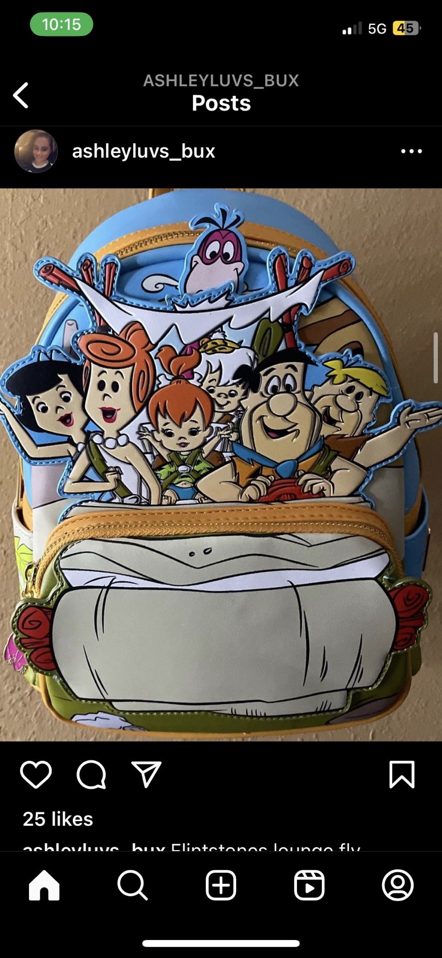 Flintstones Loungefly Backpack