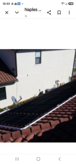 Swimming Pool Solar grid