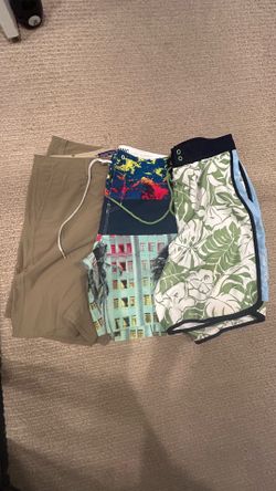Men’s Board Shorts / Swim Trunks – $5-$10
