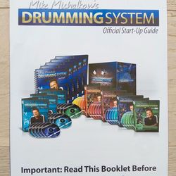 Mike Michalkow’s Drumming Lesson System- 20 DVDs with Workbooks