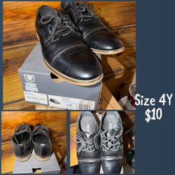 Stacy Adams Boys Dress Shoes Size 4Y