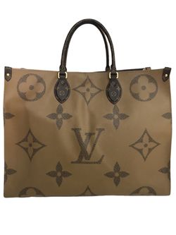 Louis Vuitton On The Go Reverse Monogram GM Tote Bag 