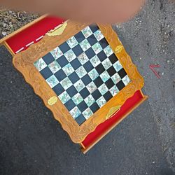 Vintage Chess Board 